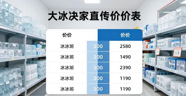 大冰块批发厂家怎么选？珠海直供渠道靠谱吗